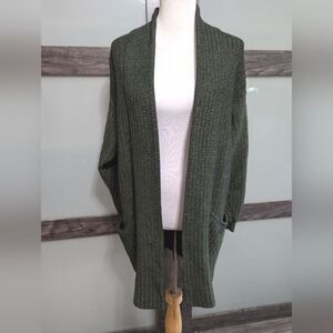 Chris Triola knit open long cardigan